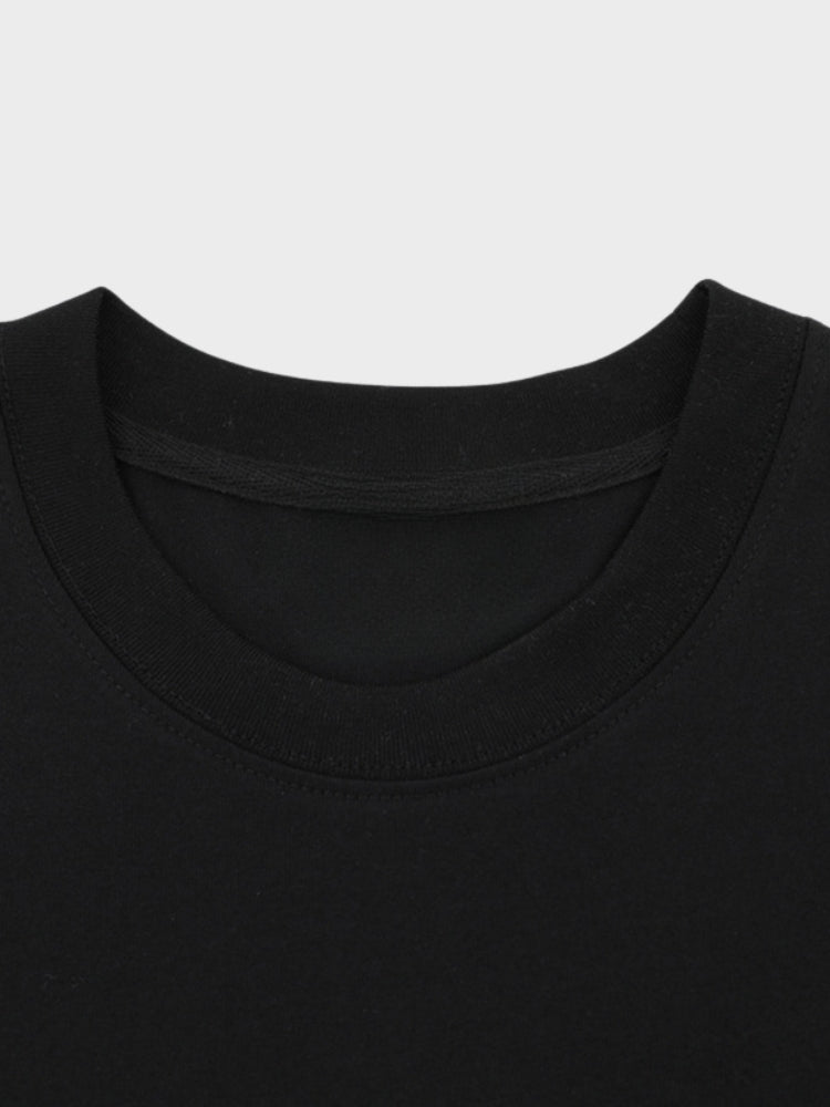 Revelse™ Unisex Cotton Broadcloth Crew Neck T-Shirt