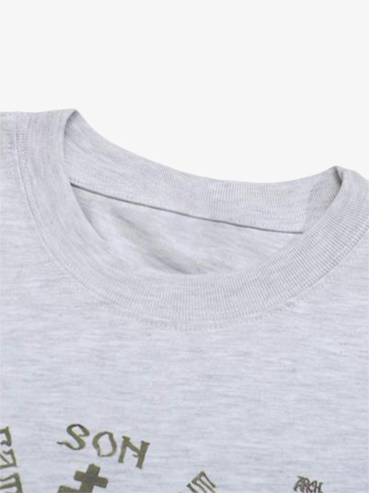 Revelse™ Men's Graffiti Print Long Sleeve Streetwear T-Shirt