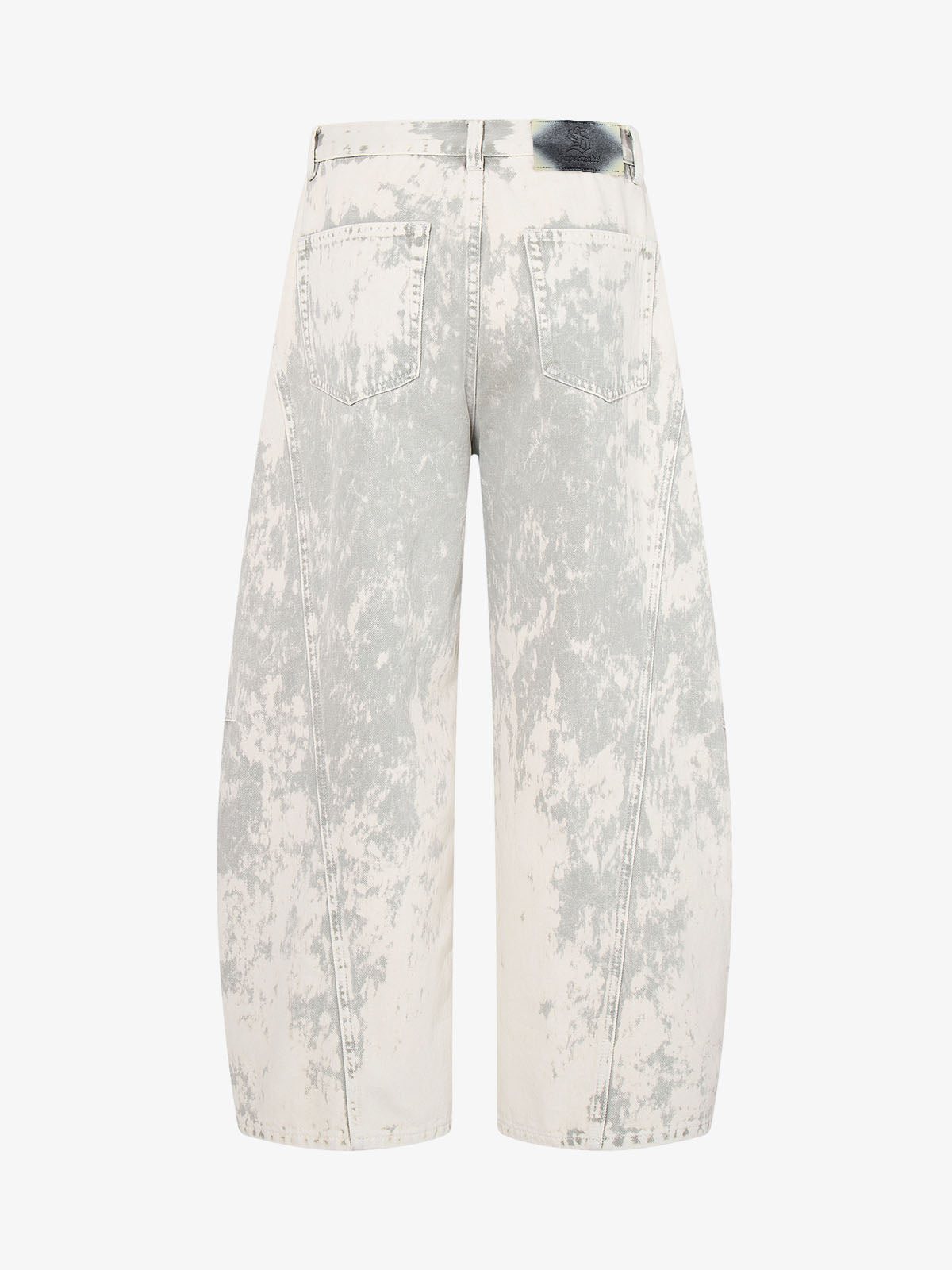 Revelse™ Paint Effect Distressed Denim Jeans