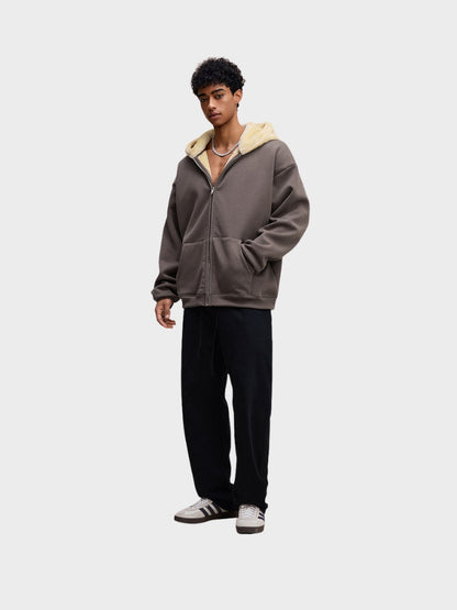 Revelse™ Full-Zip Fleece Hoodie Loose Fit