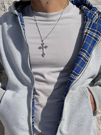 Revelse™ Reversible Hooded Patchwork Polyester Jacket