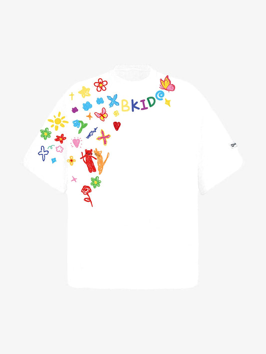 Revelse™ Retro Hand-Painted Graffiti Art T-Shirt