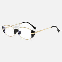 C4 Gold Frame White Lens Anti-Blue Light