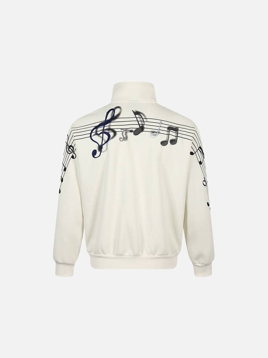 Casual graphic jacket suitable for everyday layering