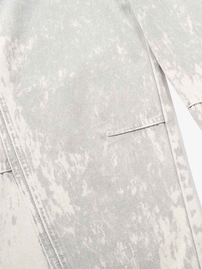Revelse™ Paint Effect Distressed Denim Jeans