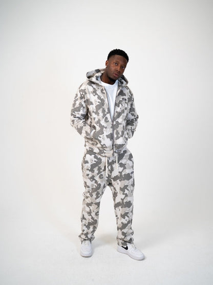 Revelse™ Oversized French Terry Camo Tracksuit Set