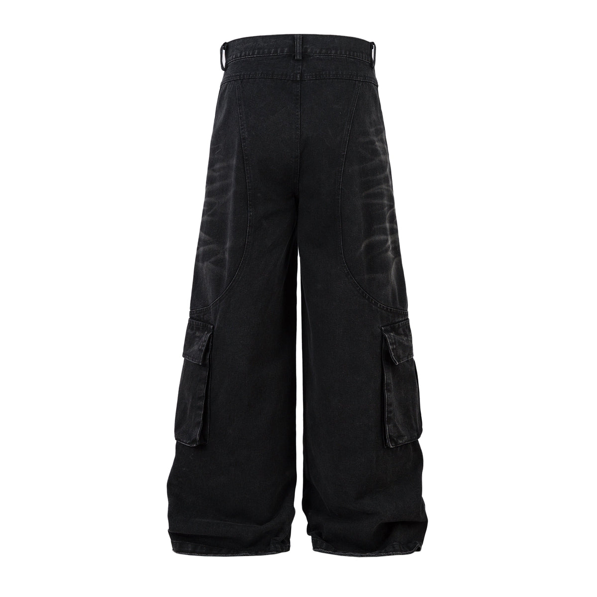 Revelse™ Distressed Washed Multi-Pocket Denim Jeans