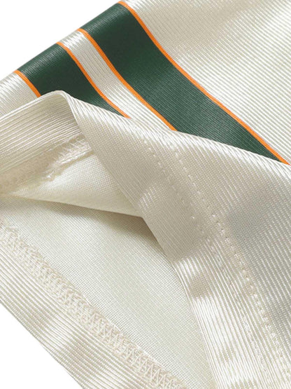 Revelse™ Sports Jersey T-Shirt Beige With Green Number 69