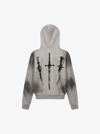 Revelse™ Graphic Print Hooded Jacket for Men