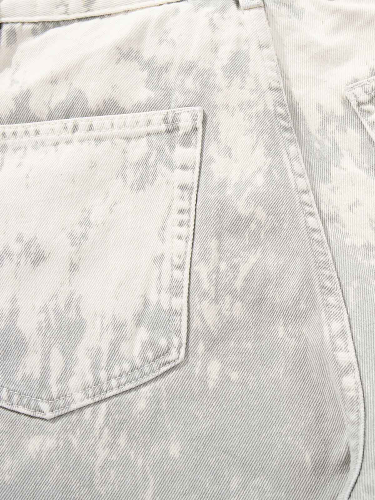 Revelse™ Paint Effect Distressed Denim Jeans