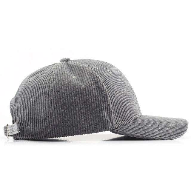 Revelse™ Solid Corduroy Baseball Cap