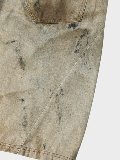Revelse™ Cotton Loose-Fit Knee-Length Shorts Light Coffee