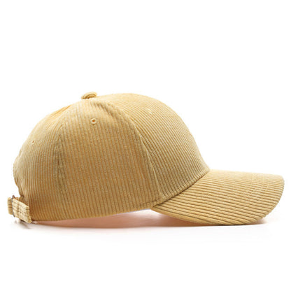Revelse™ Solid Corduroy Baseball Cap