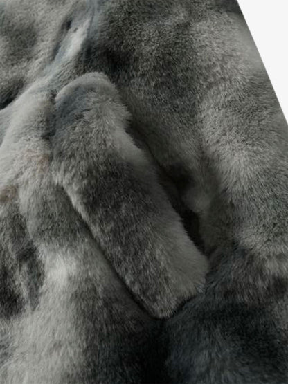 Revelse™ Heavy-Duty Faux Lambswool Tie-Dye Urban Jacket