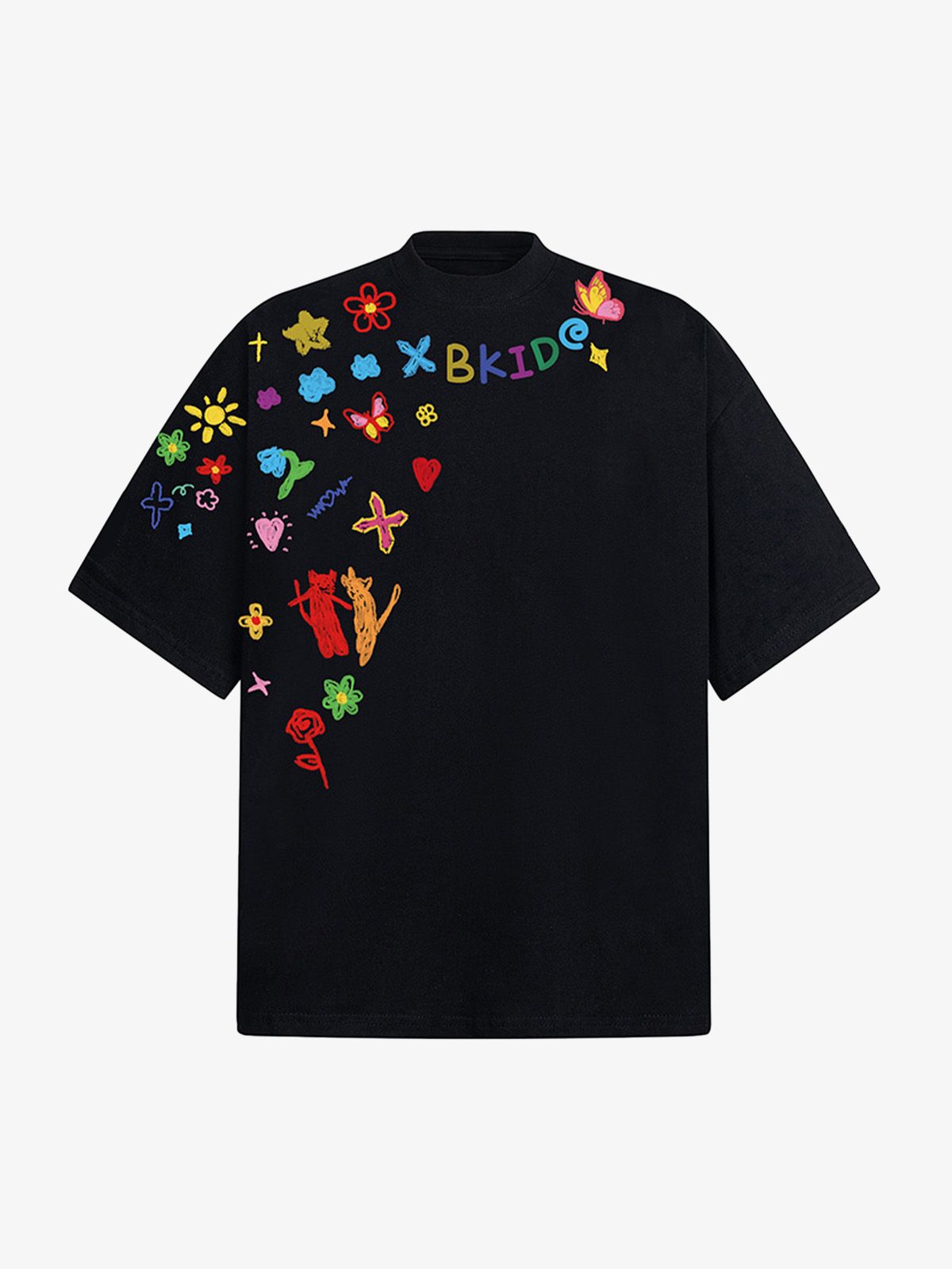 Revelse™ Retro Hand-Painted Graffiti Art T-Shirt