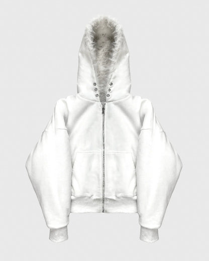 Revelse™ Yeti Fut Reversible Zip Hoodie