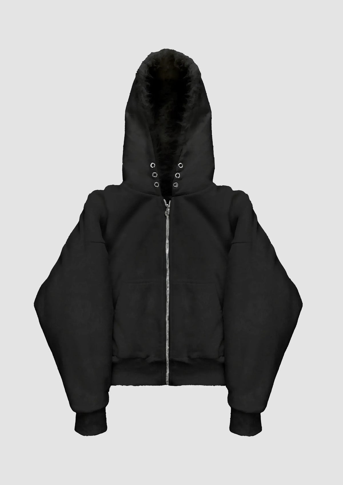 Revelse™ Yeti Fut Reversible Zip Hoodie