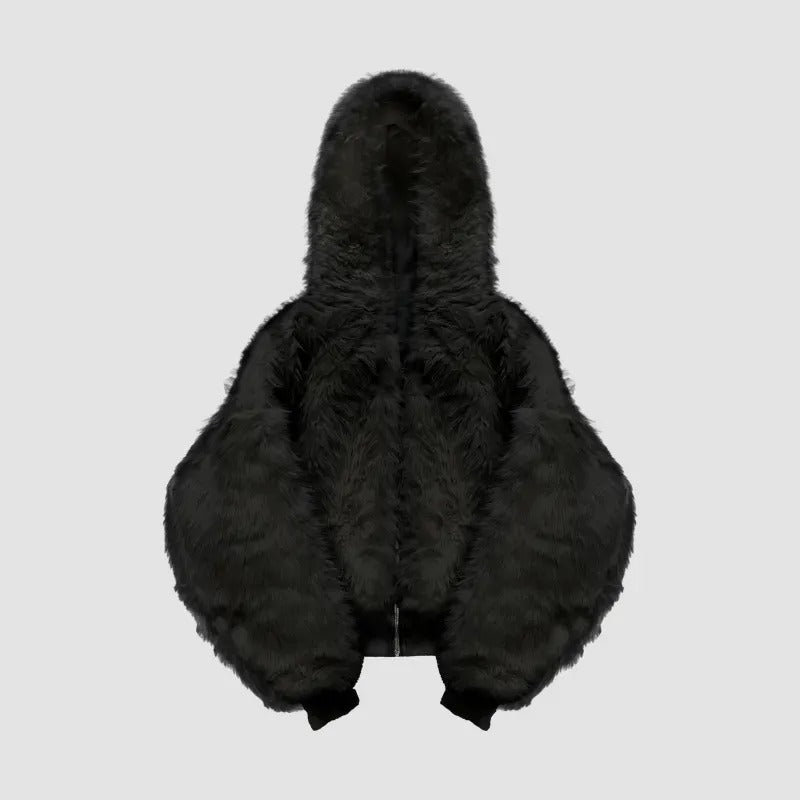 Revelse™ Yeti Fut Reversible Zip Hoodie