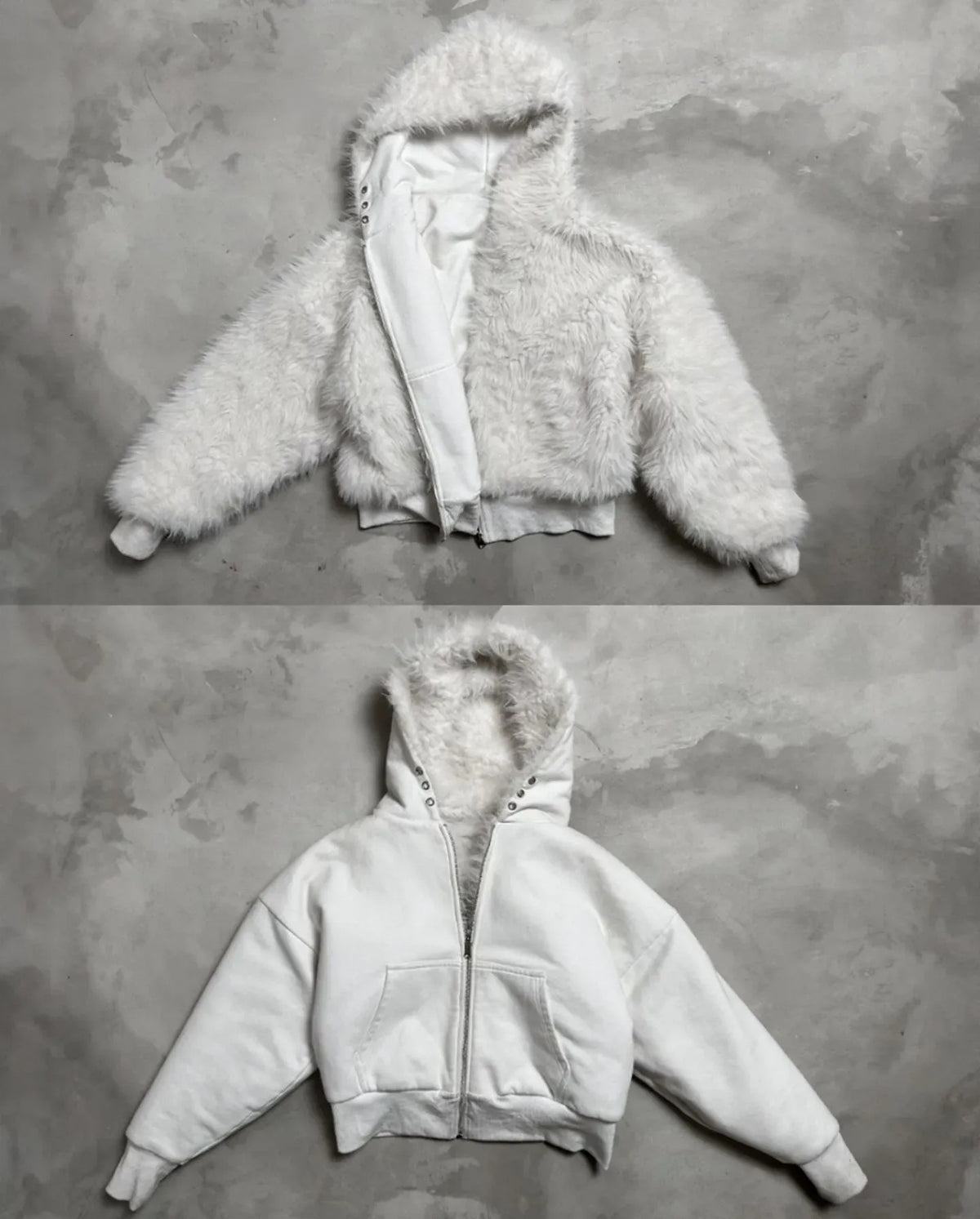 Revelse™ Yeti Fut Reversible Zip Hoodie