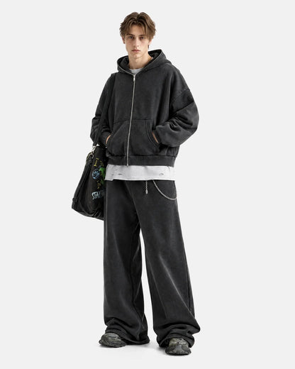 Wide-leg sweatpants with a comfortable elasticated waistband
